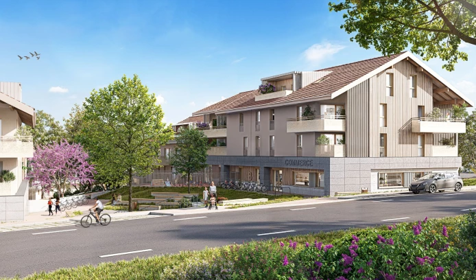 Programme neuf à SAINT-CERGUES — illustration non contractuelle