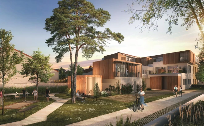 Programme neuf à BORDEAUX — illustration non contractuelle