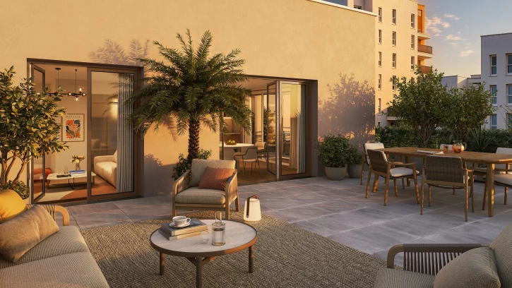 Programme neuf à MONTIGNY-LES-CORMEILLES — illustration non contractuelle