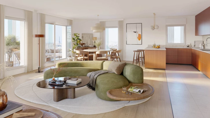 Programme neuf à ISSY-LES-MOULINEAUX — illustration non contractuelle