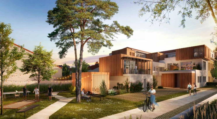 Programme neuf à BORDEAUX — illustration non contractuelle