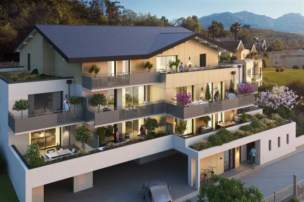 Programme neuf à JACOB-BELLECOMBETTE — illustration non contractuelle