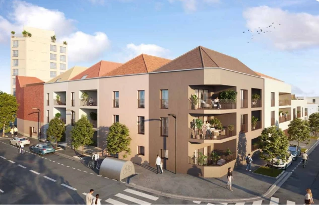 Programme neuf à BORDEAUX — illustration non contractuelle