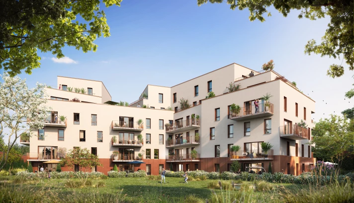 Programme neuf à HALLENNES-LEZ-HAUBOURDIN — illustration non contractuelle