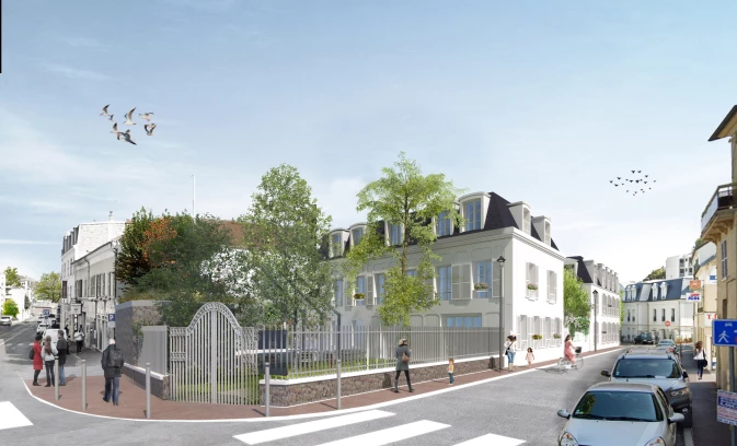 Programme neuf à BOUGIVAL — illustration non contractuelle