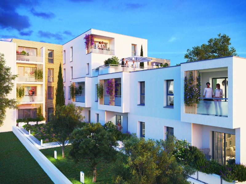 Programme neuf à LE BOUSCAT — illustration non contractuelle