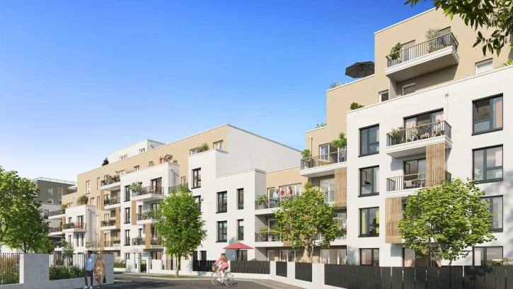 Programme neuf à NANTEUIL-LES-MEAUX — illustration non contractuelle