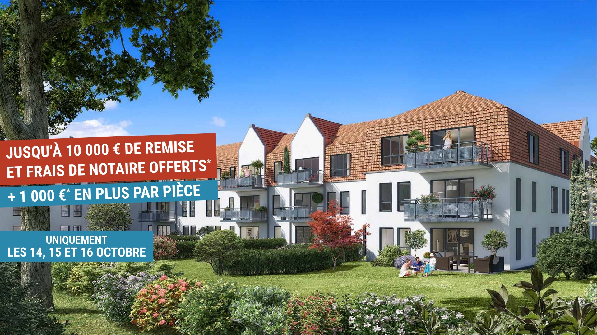 La Closeraie à Villeneuved'ascq (59650)  programme immobilier neuf