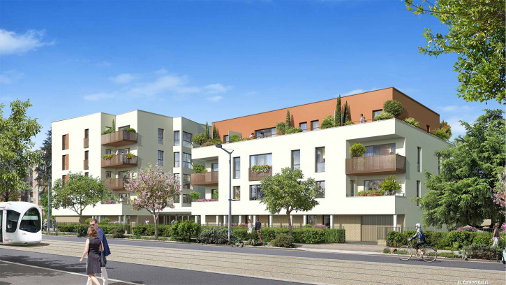 Pavillon Jaurès à Saint-priest (69800) : programme immobilier neuf