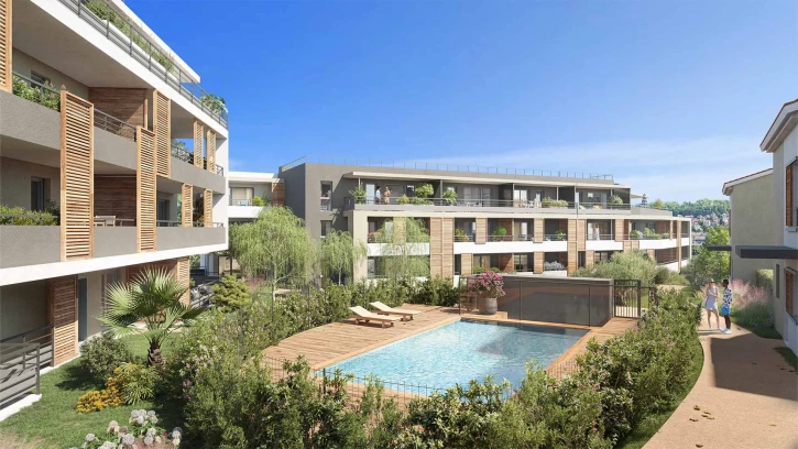 Programme neuf à SAINT-LAURENT-DU-VAR — illustration non contractuelle