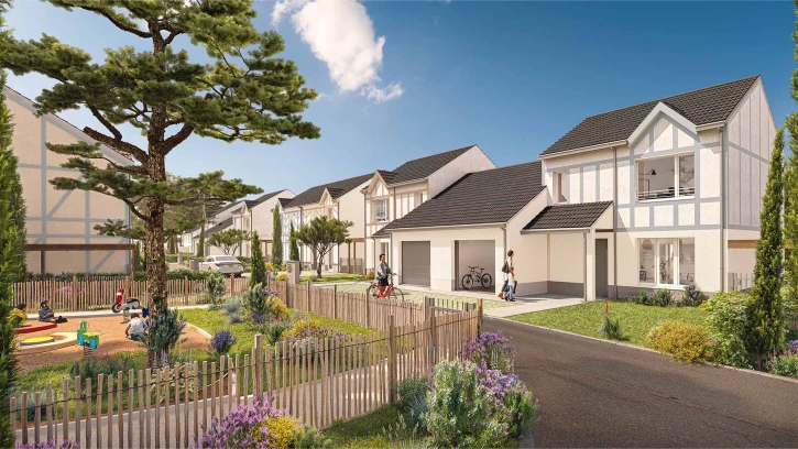 Programme neuf à SAINT-PAIR-SUR-MER — illustration non contractuelle