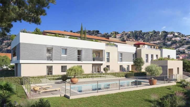 Programme neuf à VALLAURIS — illustration non contractuelle