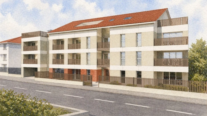 Programme neuf à SAINT-ANDRE-DE-CORCY — illustration non contractuelle