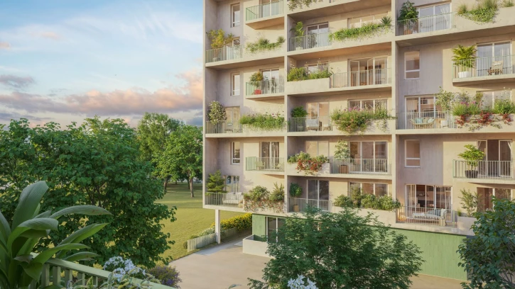 Programme neuf à BORDEAUX — illustration non contractuelle