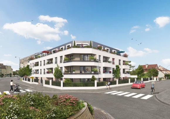 Programme neuf à PONTAULT-COMBAULT — illustration non contractuelle