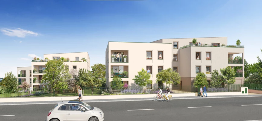 Programme neuf à COLLONGES-AU-MONT-D'OR — illustration non contractuelle