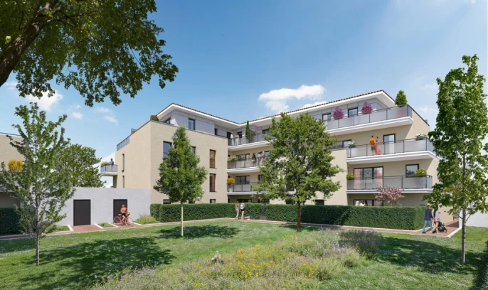 Programme neuf à BASSE-GOULAINE — illustration non contractuelle