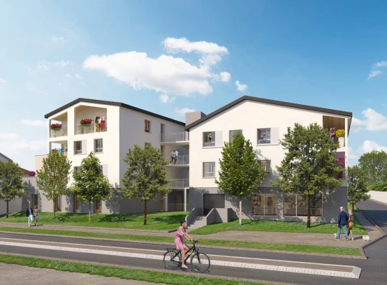 Programme neuf à NEUVILLE-SUR-SAONE — illustration non contractuelle