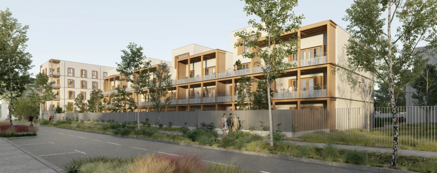 Programme neuf à BUSSY-SAINT-GEORGES — illustration non contractuelle