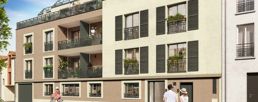 Programme neuf à SARTROUVILLE — illustration non contractuelle