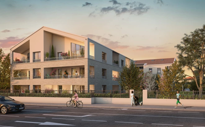 Programme neuf à PESSAC — illustration non contractuelle