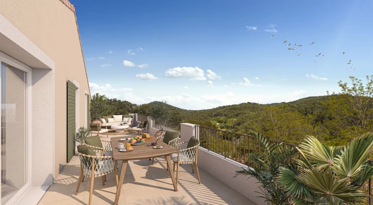 Programme neuf à ROGNES — illustration non contractuelle