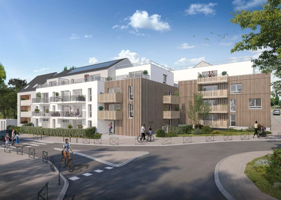 Programme neuf à LA MEZIERE — illustration non contractuelle