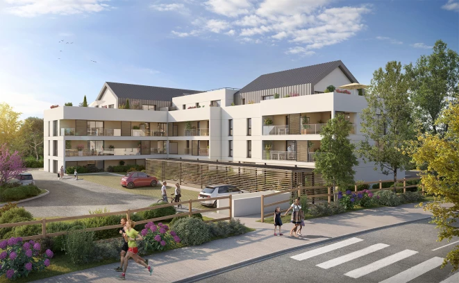 Programme neuf à GEVEZE — illustration non contractuelle