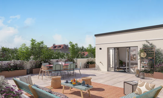 Programme neuf à SAINT-MAUR-DES-FOSSES — illustration non contractuelle