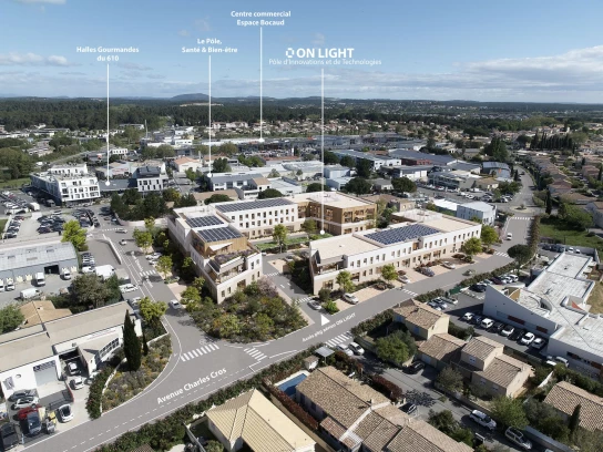 Programme neuf à JACOU — illustration non contractuelle