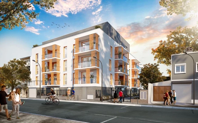 Programme neuf à AUBERVILLIERS — illustration non contractuelle