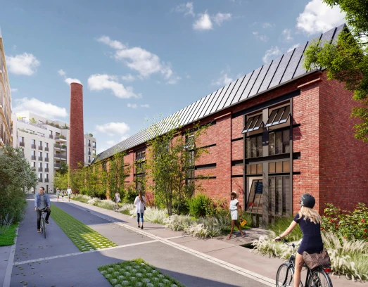 Programme neuf à AUBERVILLIERS — illustration non contractuelle