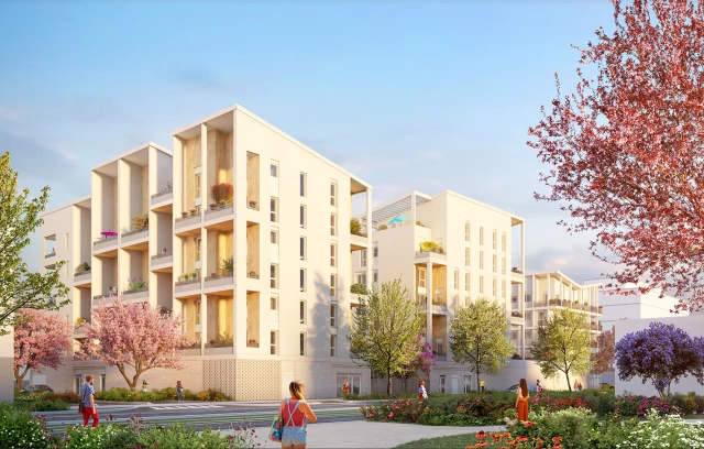 Programme neuf à VAULX-EN-VELIN — illustration non contractuelle