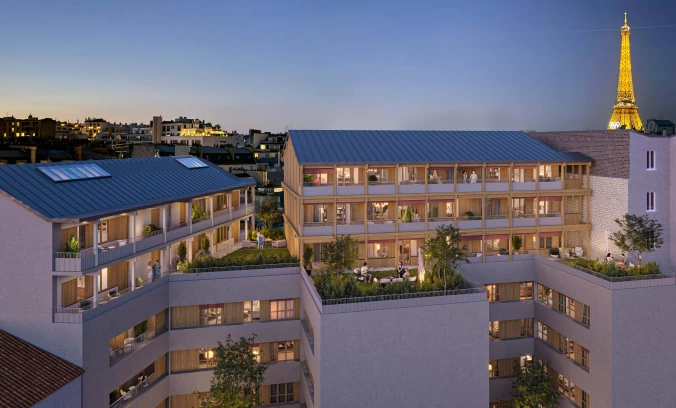 Programme neuf à PARIS — illustration non contractuelle