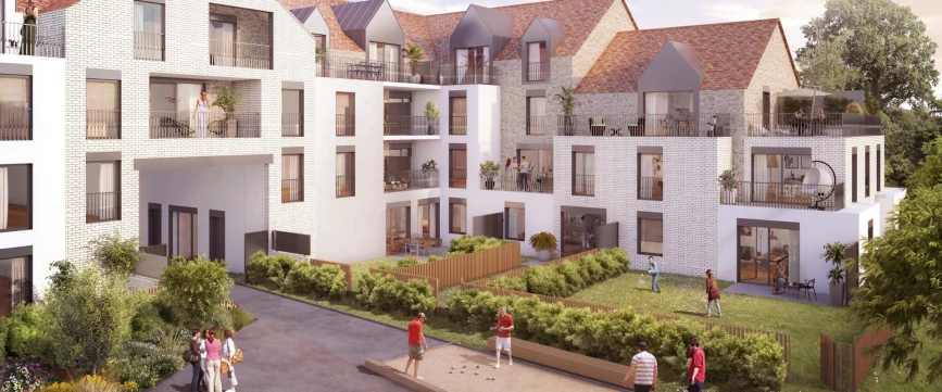 Programme neuf à LA QUEUE-EN-BRIE — illustration non contractuelle