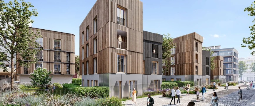 Programme neuf à L'ILE-SAINT-DENIS — illustration non contractuelle