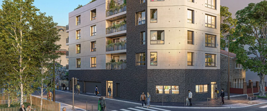 Programme neuf à AUBERVILLIERS — illustration non contractuelle