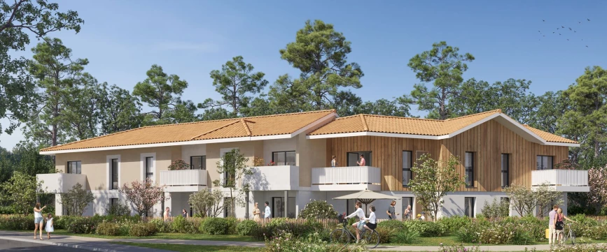 Programme neuf à BISCARROSSE — illustration non contractuelle