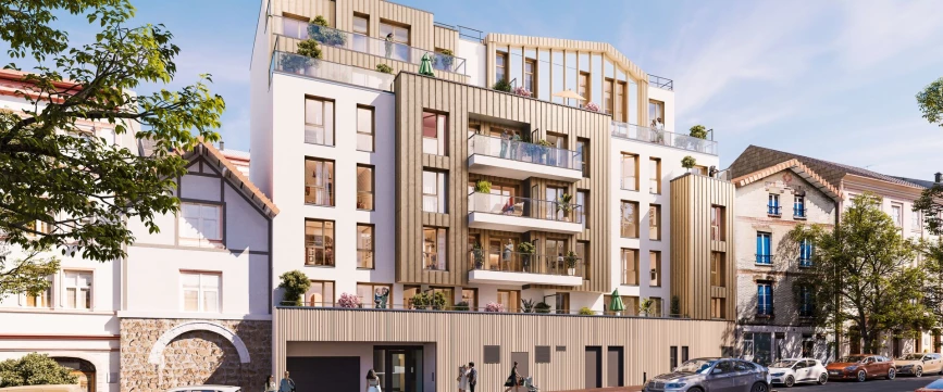 Programme neuf à ISSY-LES-MOULINEAUX — illustration non contractuelle