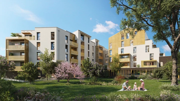 Programme neuf à SAINT-JEAN-DE-BRAYE — illustration non contractuelle