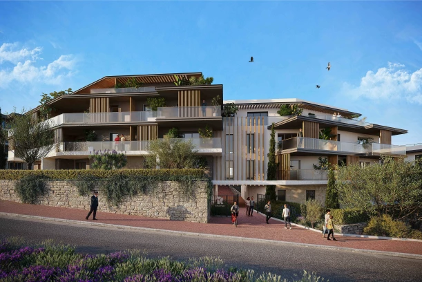 Programme neuf à LA GAUDE — illustration non contractuelle