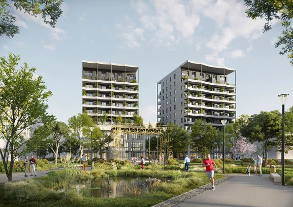 Programme neuf à BORDEAUX — illustration non contractuelle