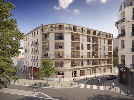 Programme neuf à AUBERVILLIERS — illustration non contractuelle