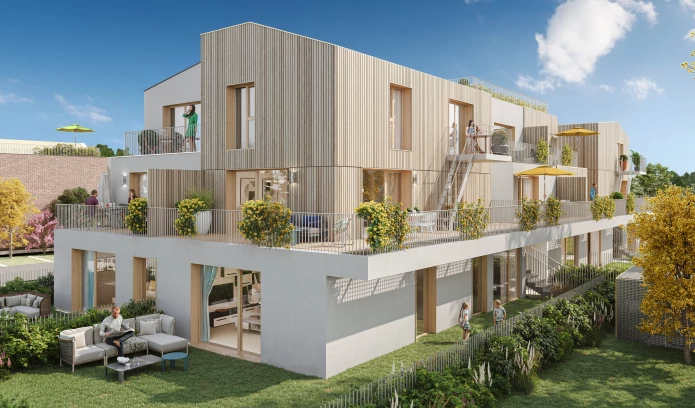 Programme neuf à GARGENVILLE — illustration non contractuelle