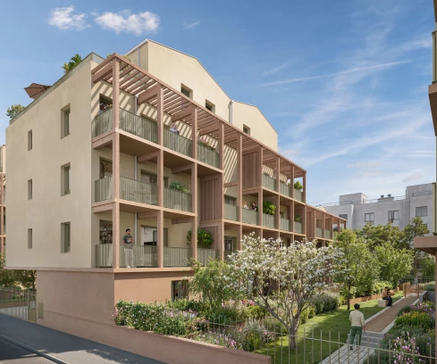 Programme neuf à VILLEURBANNE — illustration non contractuelle