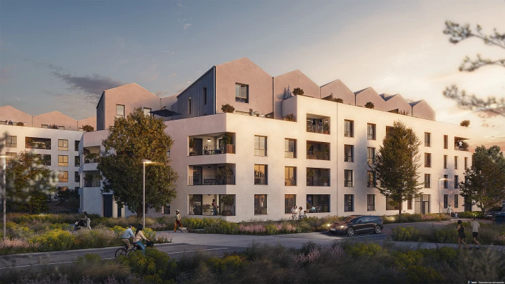 Programme neuf à FLEURY-SUR-ORNE — illustration non contractuelle