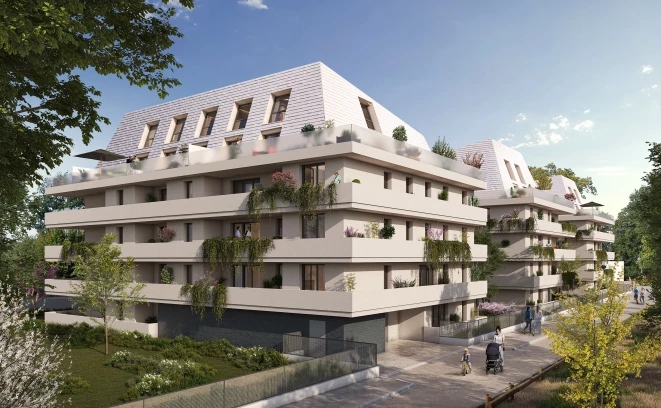 Programme neuf à QUINT-FONSEGRIVES — illustration non contractuelle