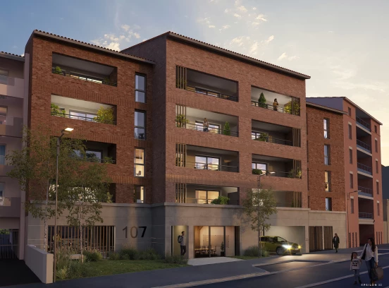 Programme neuf à TOULOUSE — illustration non contractuelle