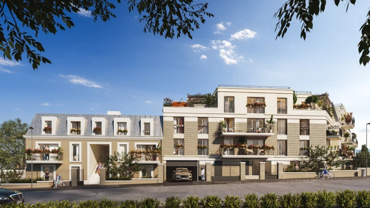 Programme neuf à NEUILLY-PLAISANCE — illustration non contractuelle