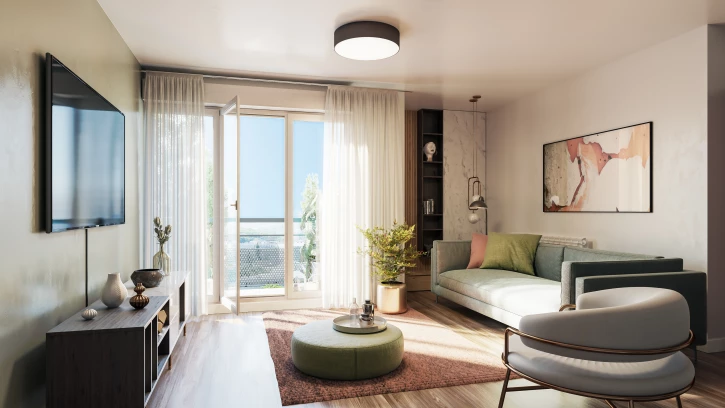 Programme neuf à PONTOISE — illustration non contractuelle